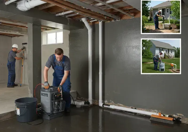 Basement Waterproofing and Flood Prevention process in Miami, OK